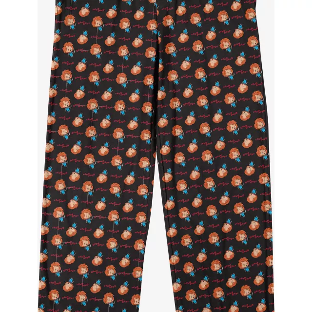 Chucky Print Lounge Pants at Spencer's