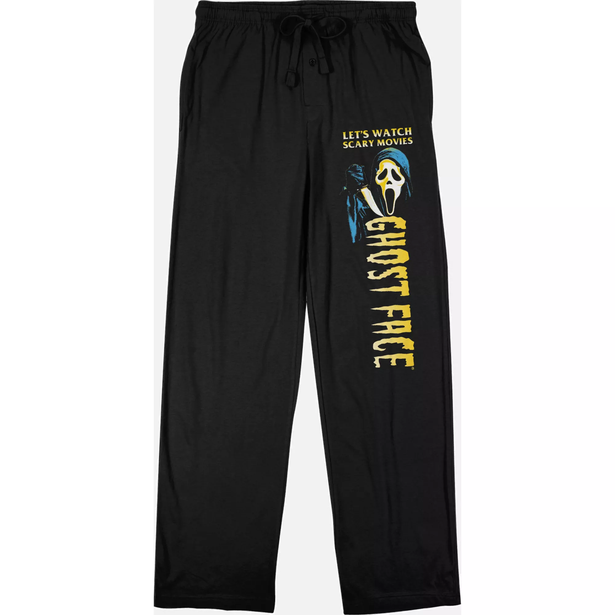 Ghost Face Let's Watch Scary Movies Lounge Pants at Spencer's