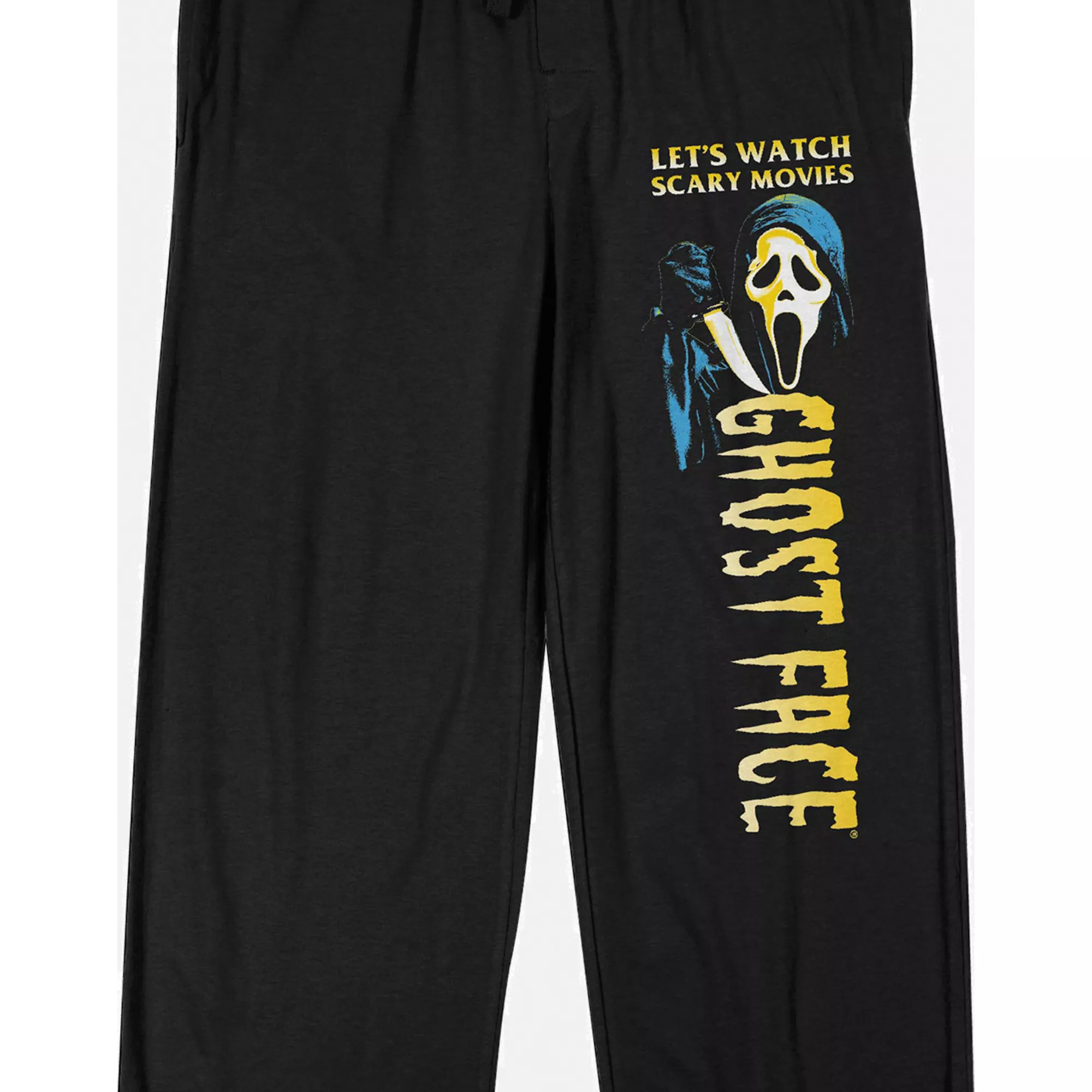 Ghost Face Let's Watch Scary Movies Lounge Pants at Spencer's