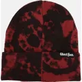 Black and Red Ghost Face Beanie Hat at Spencer's
