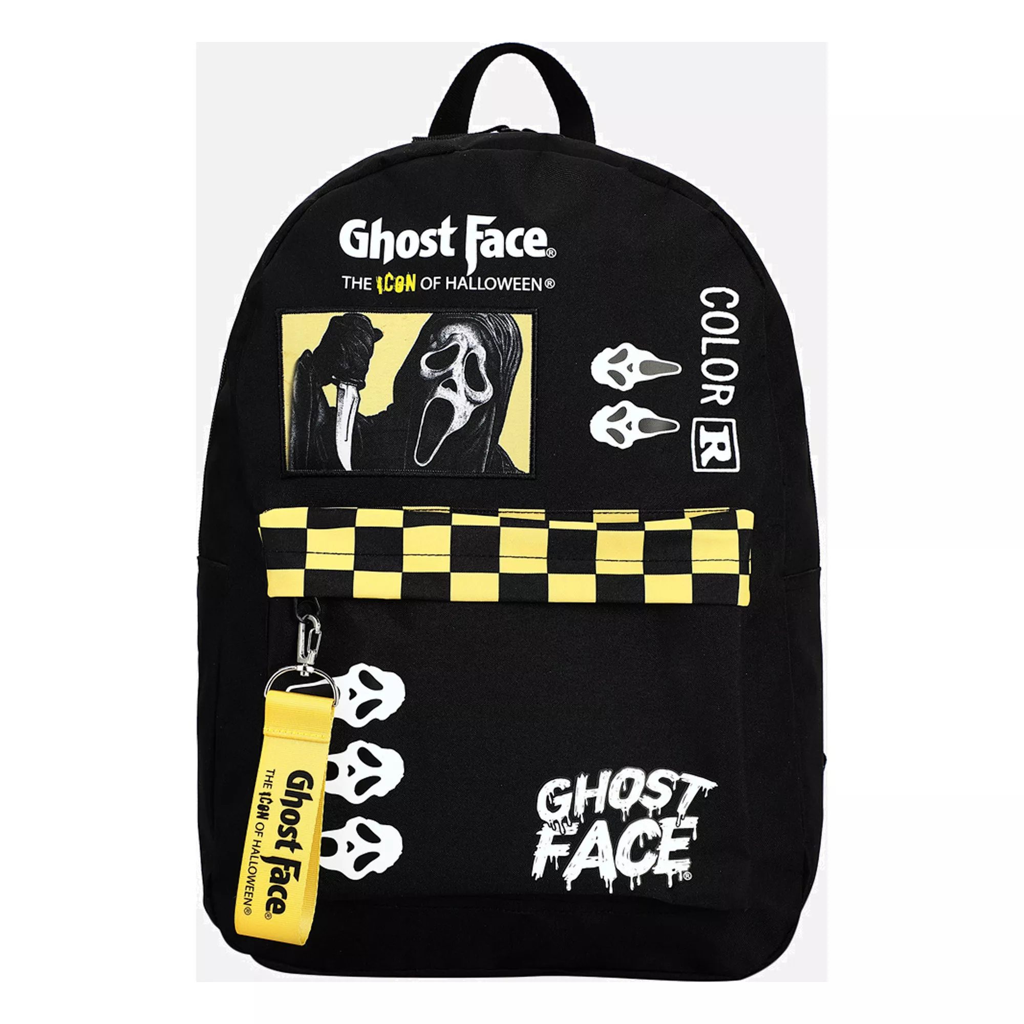 Icon of Halloween Backpack - Ghost Face at Spencer's