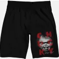 Black Horror Chucky Shorts at Spencer's