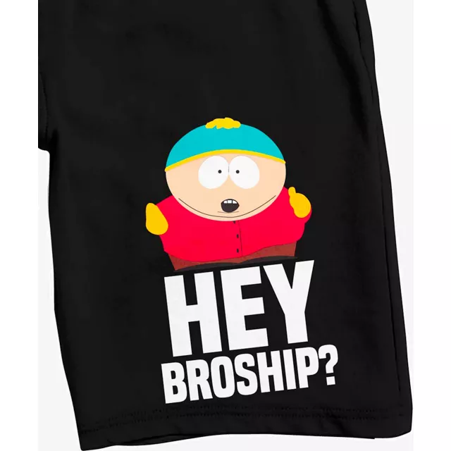 Black Cartmen Hey Broship Shorts - South Park at Spencer's
