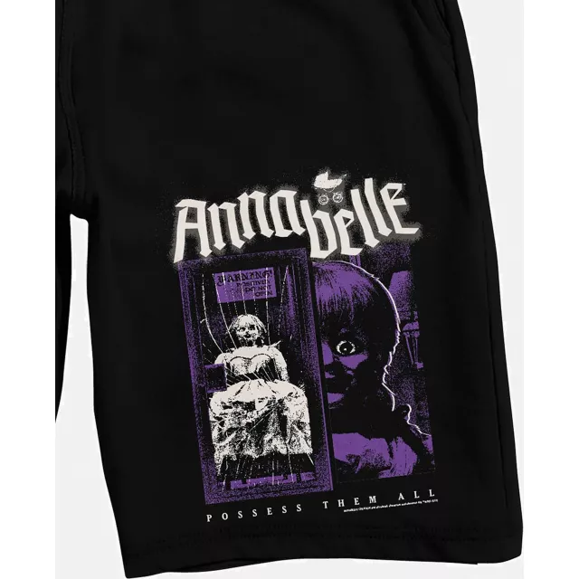 Black Possess Them All Shorts - Annabelle at Spencer's