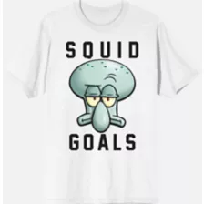 Squid Goals T Shirt - SpongeBob SquarePants at Spencer's