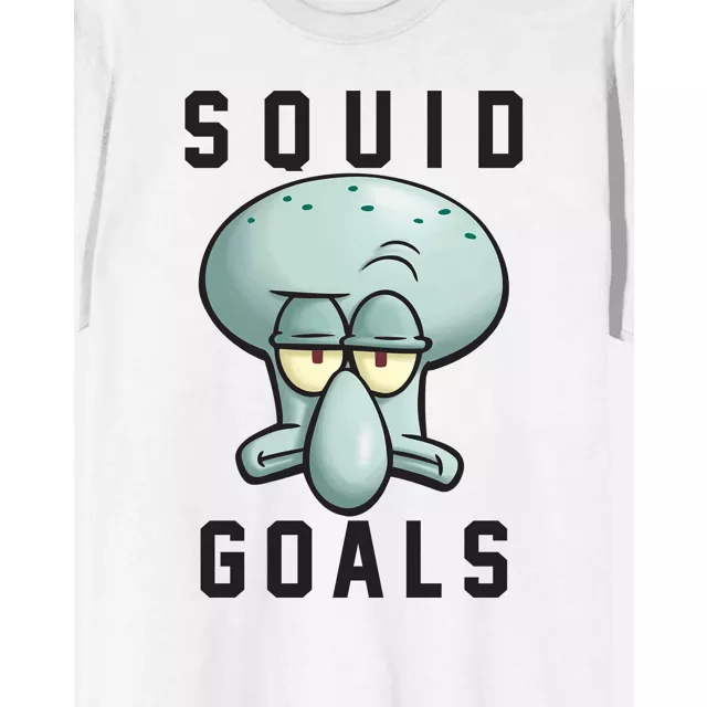 Squid Goals T Shirt - SpongeBob SquarePants at Spencer's