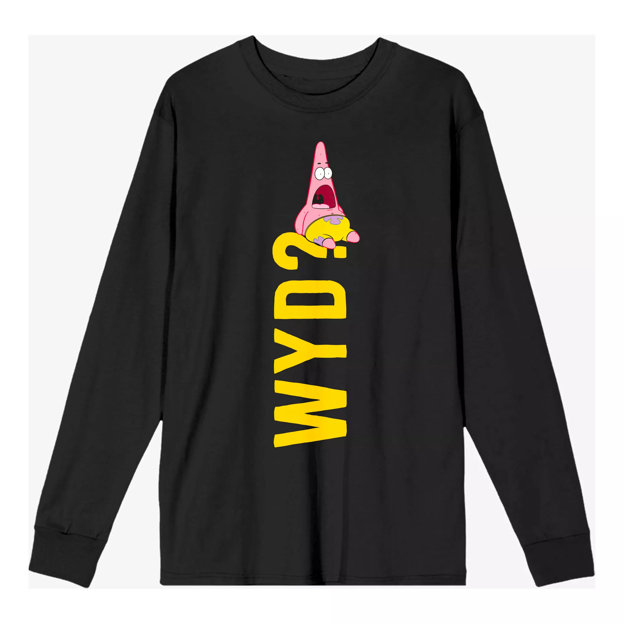 WYD Patrick Long Sleeve T Shirt - SpongeBob SquarePants at Spencer's
