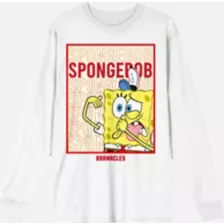 Smelly Barnacles Long Sleeve T Shirt - SpongeBob SquarePants at Spencer's