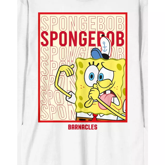 Smelly Barnacles Long Sleeve T Shirt - SpongeBob SquarePants at Spencer's