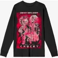Chucky Gets Lucky Long Sleeve T Shirt - Bride of Chucky at Spencer's