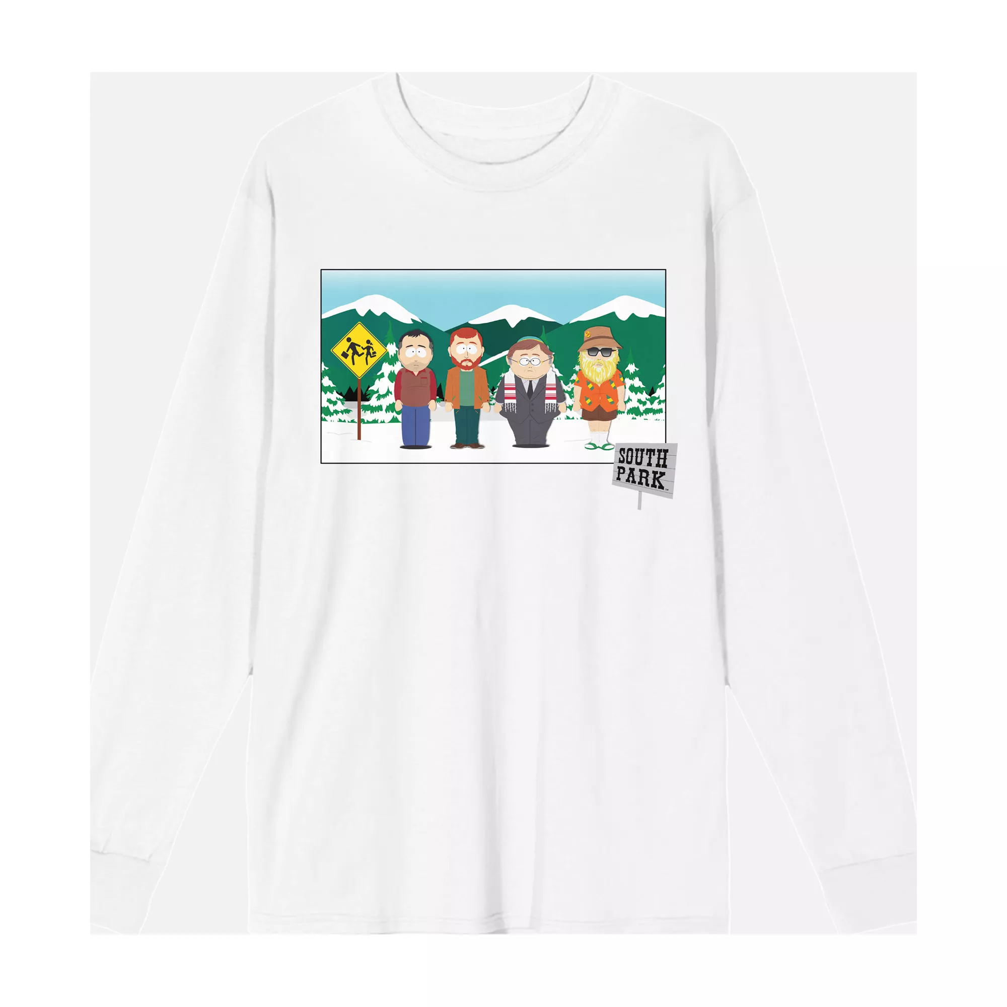 South Park Grown Up Long Sleeve T Shirt at Spencer's