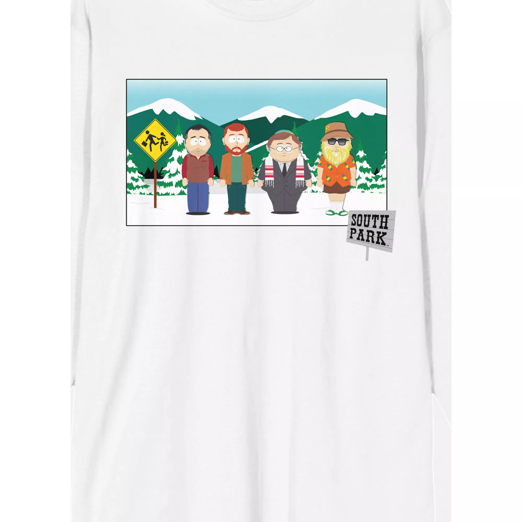 South Park Grown Up Long Sleeve T Shirt at Spencer's
