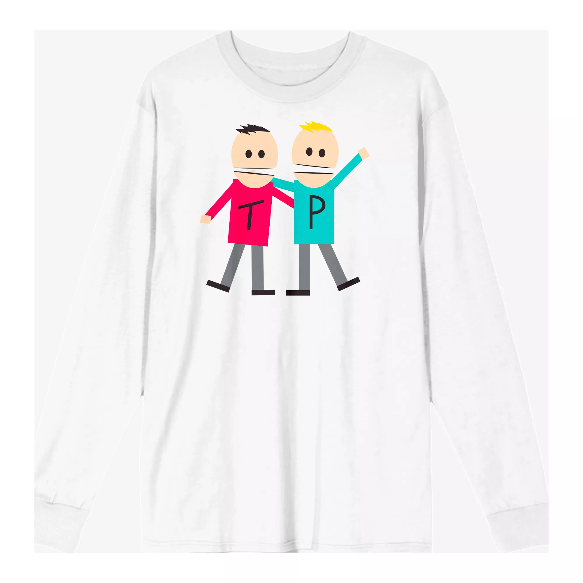 Terrance and Phillip Long Sleeve T Shirt - South Park at Spencer's