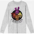 I Survived FNAF Long Sleeve T Shirt - Five Nights at Freddy's at Spencer's