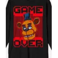 Freddy Game Over Long Sleeve T Shirt - Five Nights at Freddy's at Spencer's