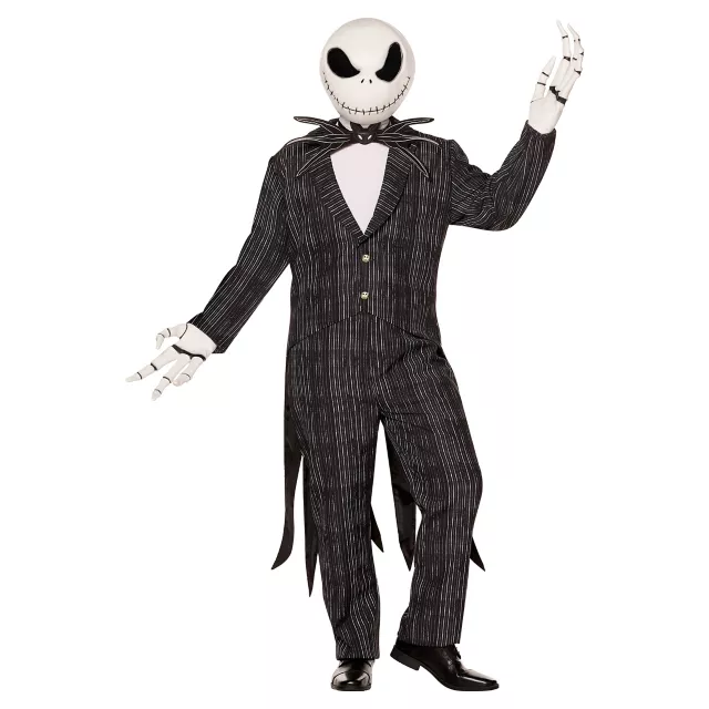 Adult Deluxe Jack Skellington Plus Size Costume - The Nightmare Before Christmas at Spencer's