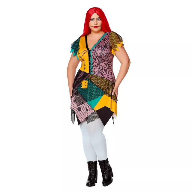 Adult Sally Plus Size Dress - The Nightmare Before Christmas at Spirit Halloween