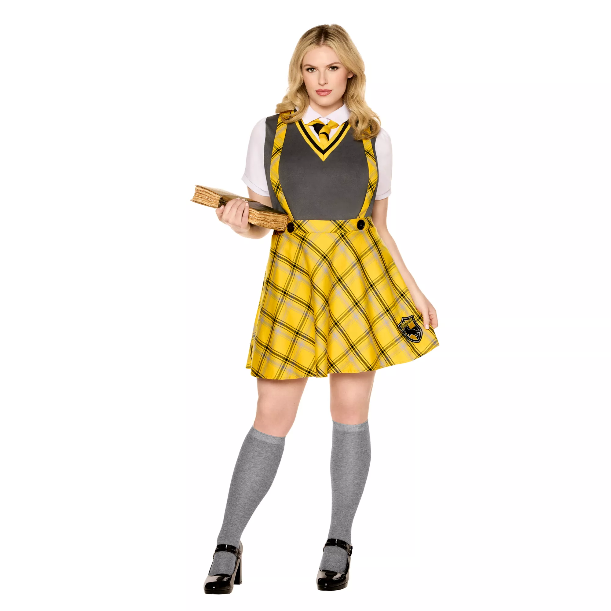 Adult Hufflepuff Plus Size Dress Costume - Harry Potter at Spirit Halloween