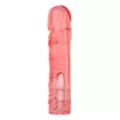 Vac-U-Lock Pink Dong Crystal Jellies Dildo - 8 Inch at Spencer's