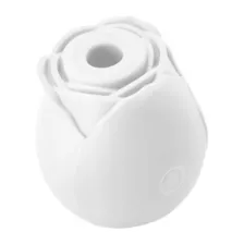 Glow in the Dark 10-Function Rechargeable Rose Clitoral Vibrator - 2.6 Inch at Spencer's