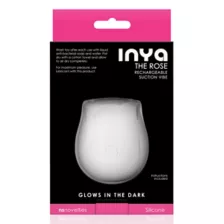 Glow in the Dark 10-Function Rechargeable Rose Clitoral Vibrator - 2.6 Inch at Spencer's