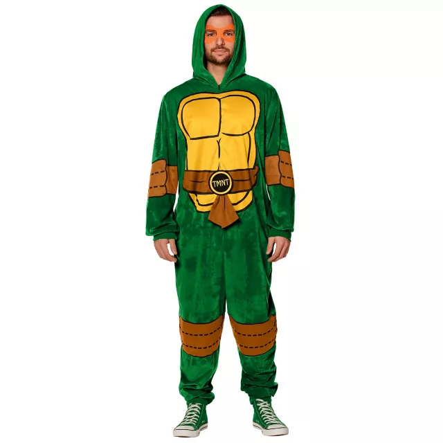 Adult Teenage Mutant Ninja Turtles Plus Size Jumpsuit Costume at Spirit Halloween