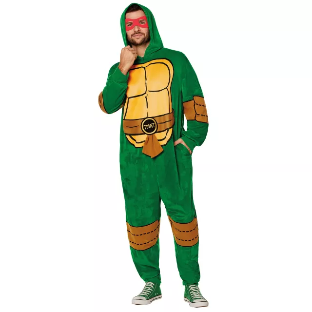 Adult Teenage Mutant Ninja Turtles Plus Size Jumpsuit Costume at Spirit Halloween