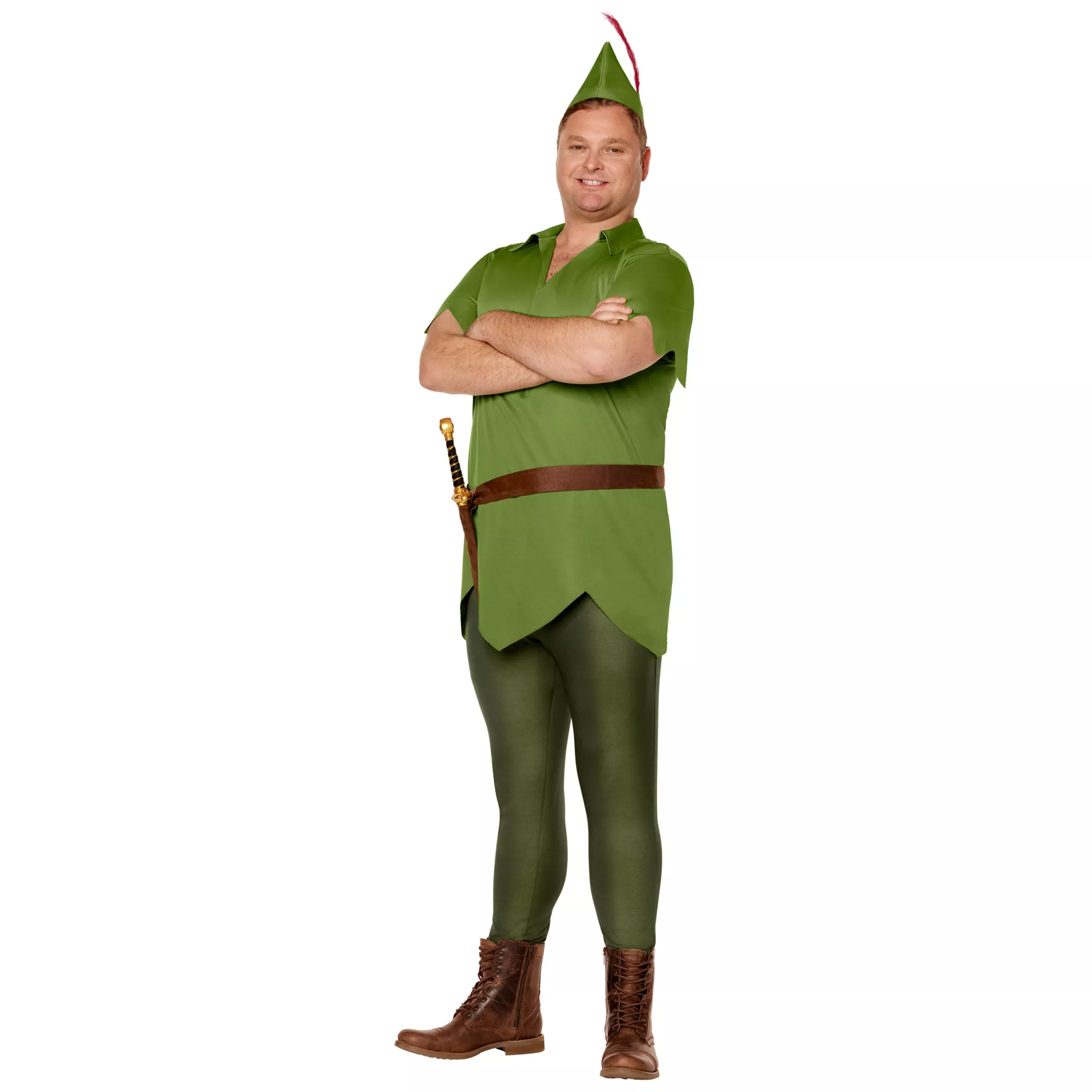 Adult Peter Pan Plus Size Costume - Disney at Spirit Halloween