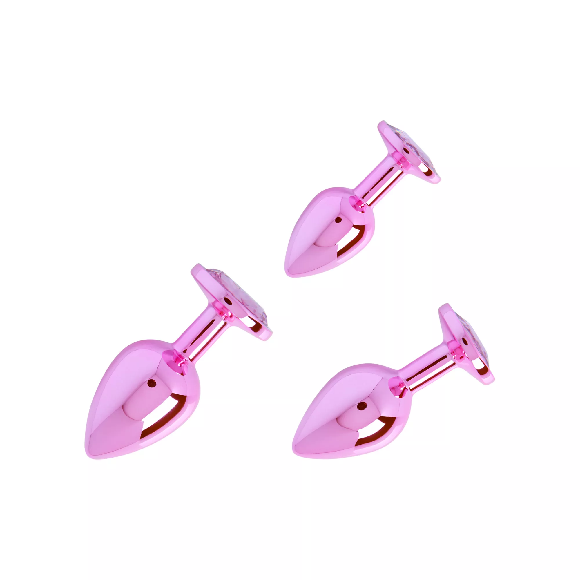 Pink Metal Butt Plug Trainer Set - Nixie at Spencer's