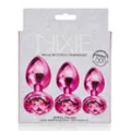 Pink Metal Butt Plug Trainer Set - Nixie at Spencer's