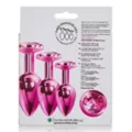 Pink Metal Butt Plug Trainer Set - Nixie at Spencer's