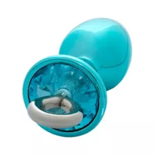 Teal Butt Plug & Fur Cuff Sex Toy Kit - Nixie at Spencer's