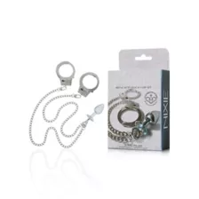 Metal Butt Plug and Handcuffs Sex Toy Kit at Spencer's