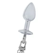 Metal Butt Plug and Handcuffs Sex Toy Kit at Spencer's