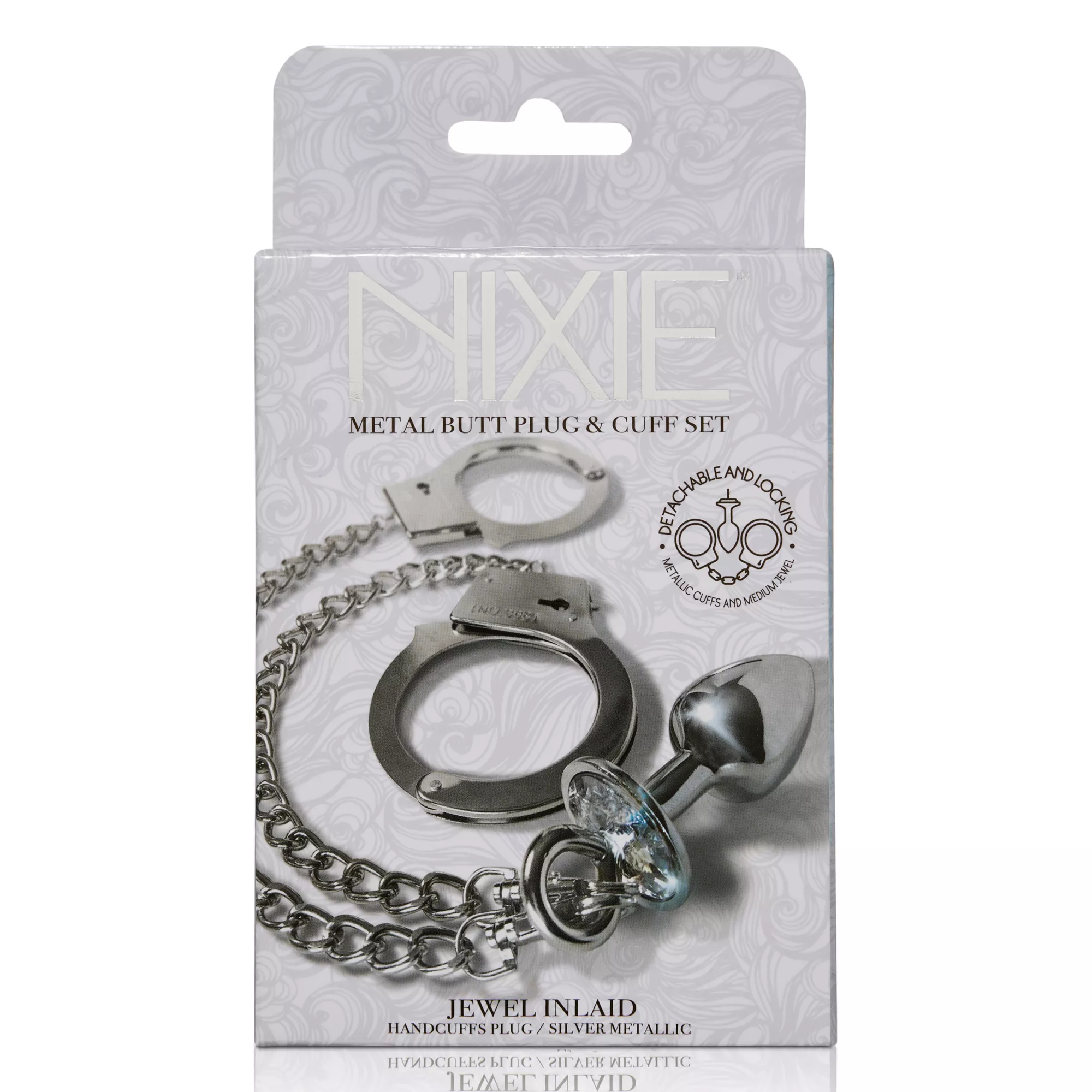 Metal Butt Plug and Handcuffs Sex Toy Kit at Spencer's