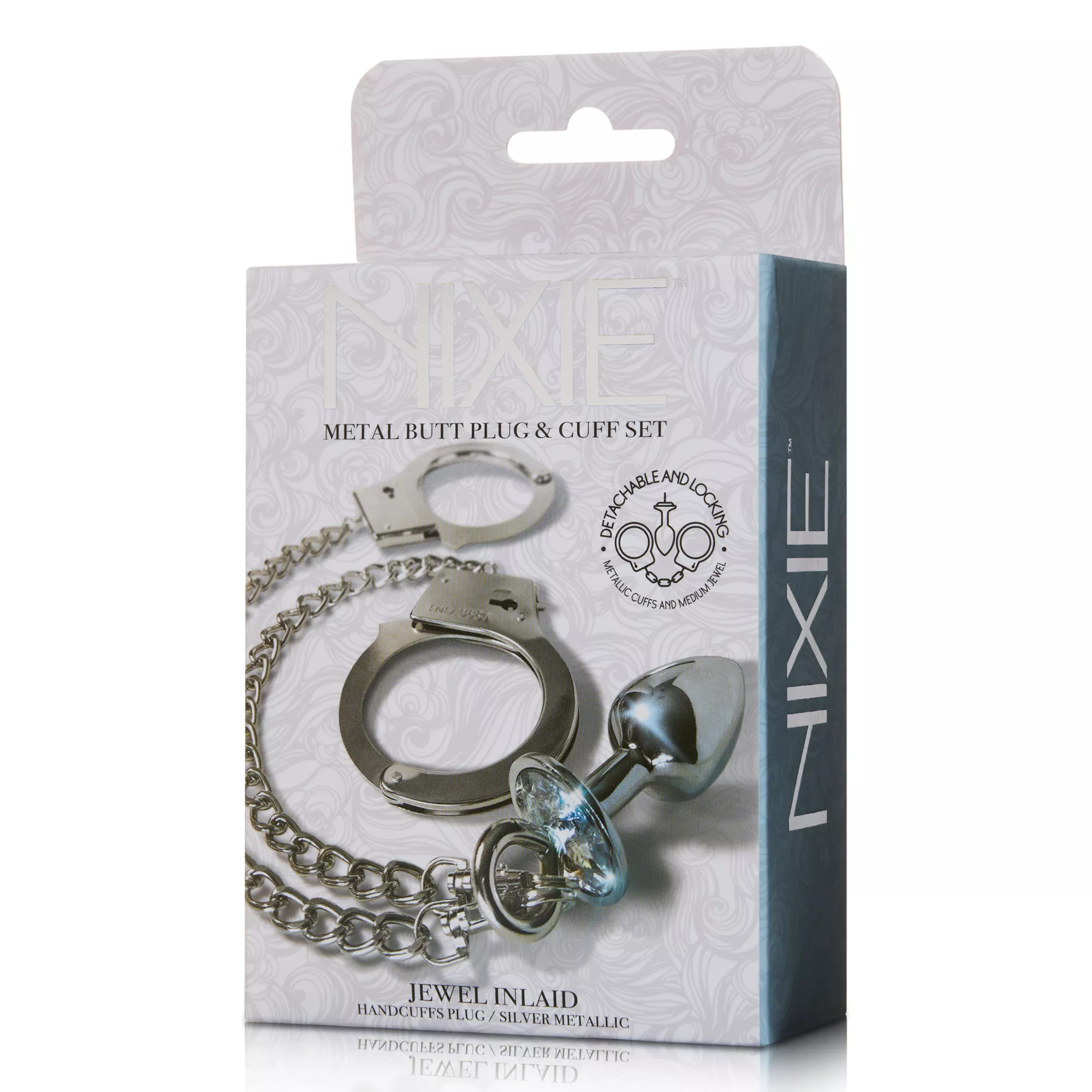 Metal Butt Plug and Handcuffs Sex Toy Kit at Spencer's