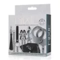 Interchangeable 8-Piece Metal Bondage Sex Toy Kit at Spencer's