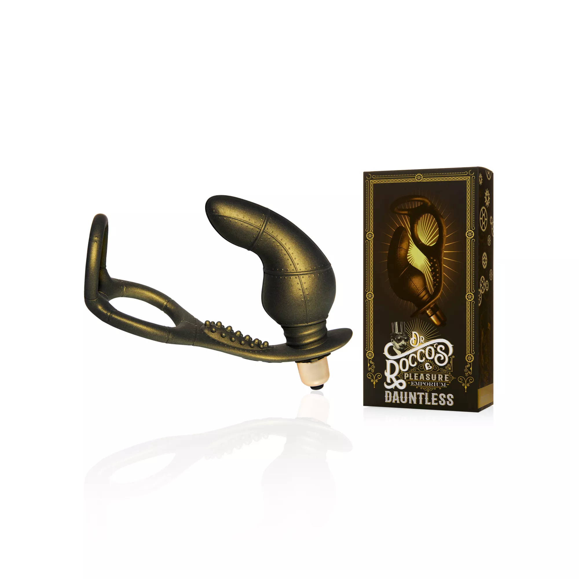 Dauntelss Prostate Massager with Cock Ring - Rocks-Off at Spencer's