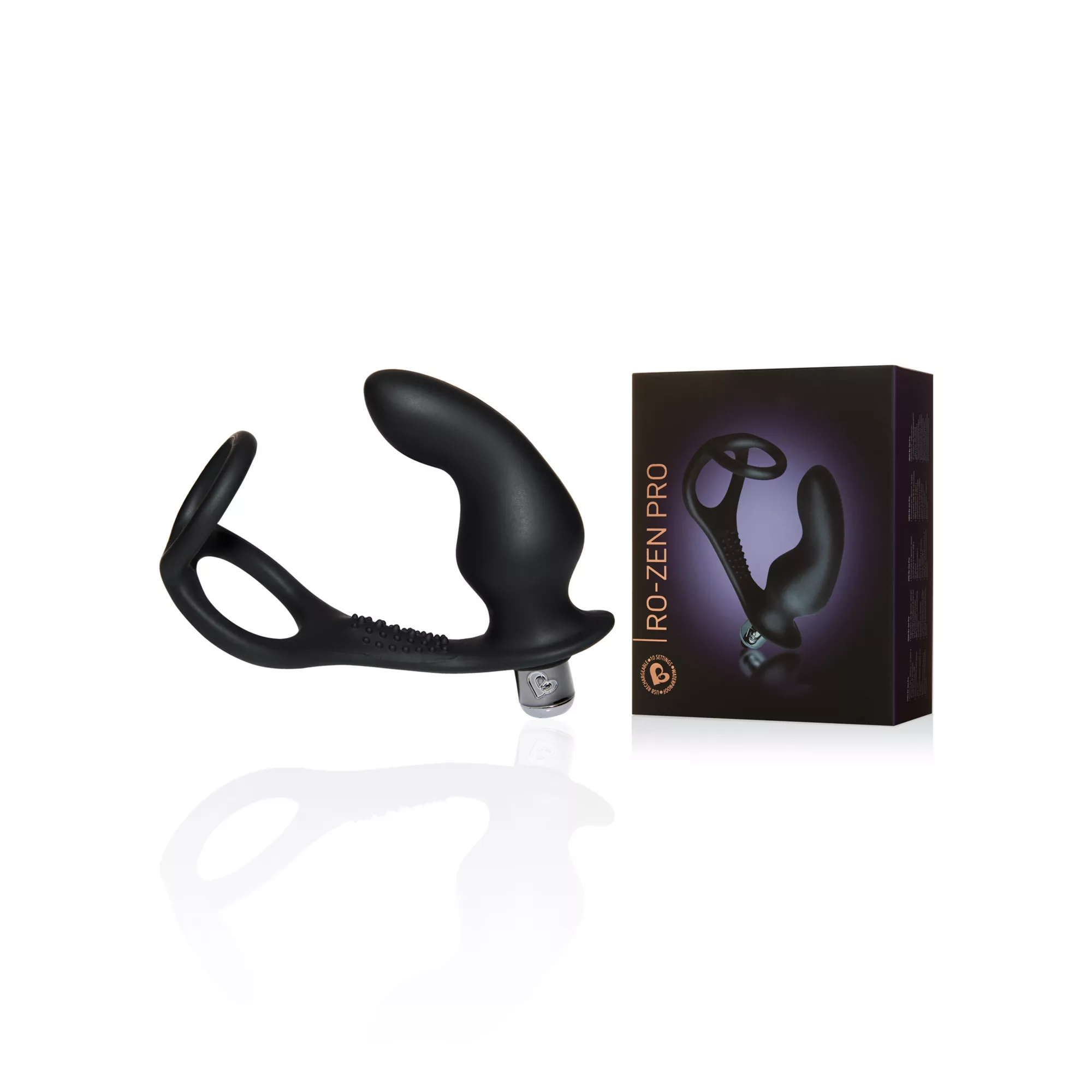 Ro-Zen Pro Prostate Massager and Cock Ring - Rocks-Off at Spencer's