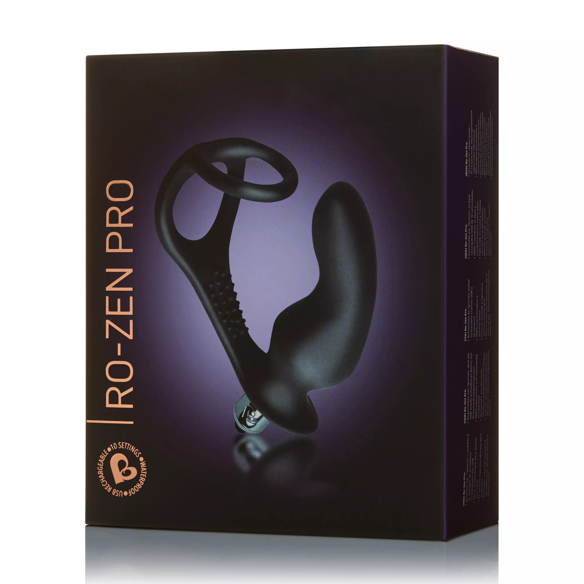 Ro-Zen Pro Prostate Massager and Cock Ring - Rocks-Off at Spencer's