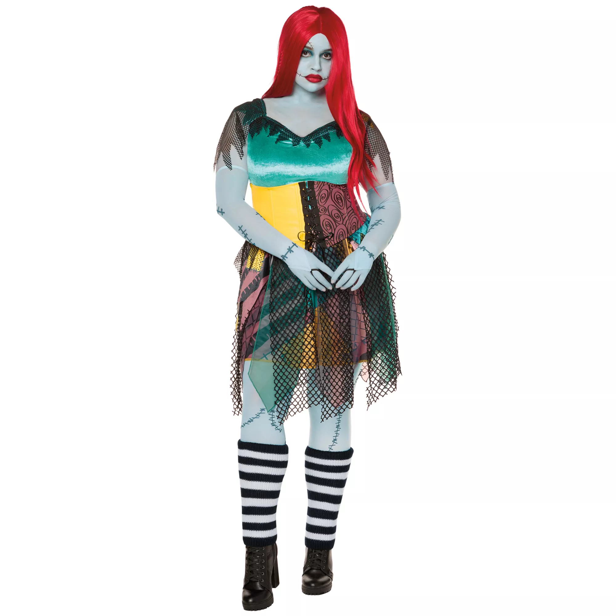 Adult Sally Plus Size Costume The Signature Collection - The Nightmare Before Christmas at Spirit Halloween