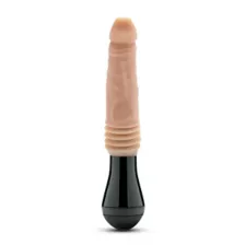 Dr. Knight 3-Function Thrusting Gyrating Rechargeable Vibrating Dildo 10.5 Inch - Dr. Skin Silicone at Spencer's