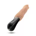 Dr. Knight 3-Function Thrusting Gyrating Rechargeable Vibrating Dildo 10.5 Inch - Dr. Skin Silicone at Spencer's