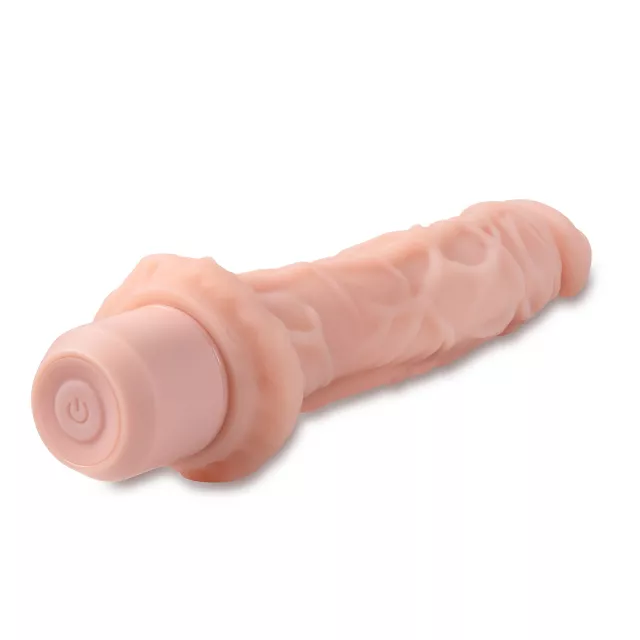Dr. Richard 10-Function Vibrating Dildo 10 Inch - Dr. Skin Silicone at Spencer's