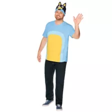 Adult Bandit Plus Size Costume Kit - Bluey at Spirit Halloween