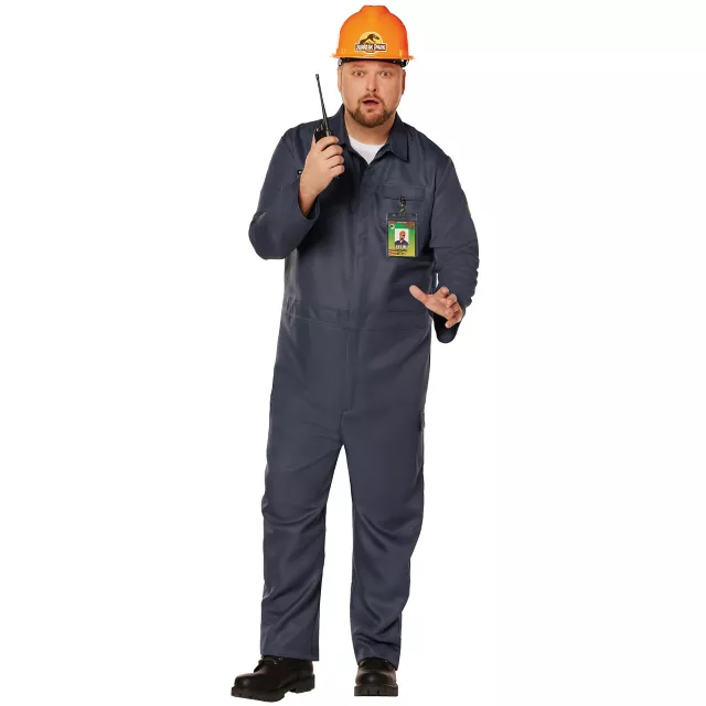 Adult Jurassic Park Crew Jumpsuit Costume at Spencer's