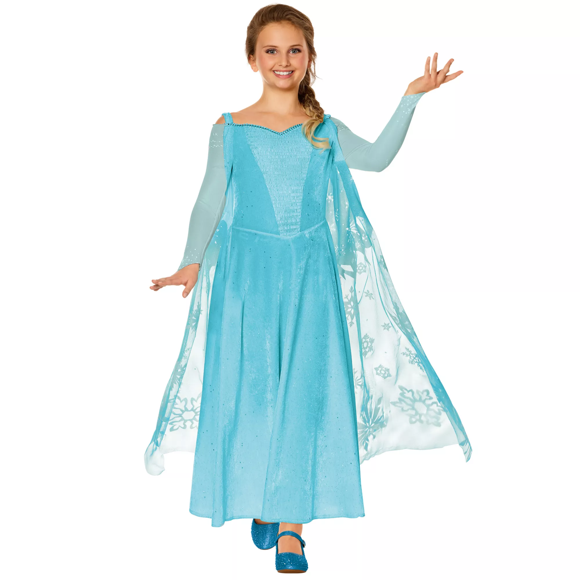 Kids Elsa Dress Costume - Frozen at Spencer's