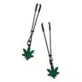 Stoner Vibes Glow in the Dark Nipple Tweezer Clamps at Spencer's