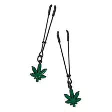 Stoner Vibes Glow in the Dark Nipple Tweezer Clamps at Spencer's