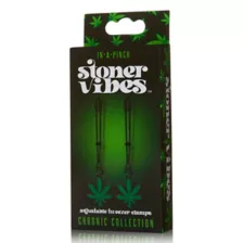 Stoner Vibes Glow in the Dark Nipple Tweezer Clamps at Spencer's
